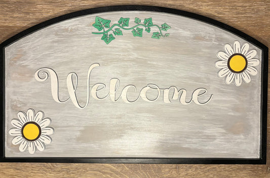 Large Welcome Sign