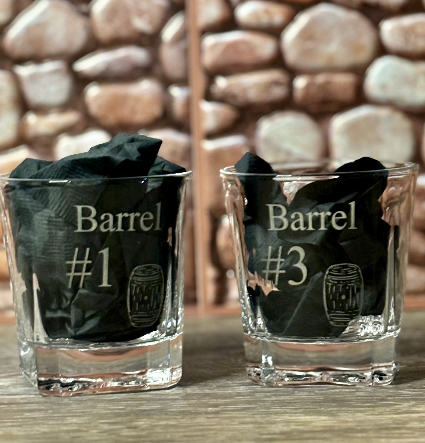 Personalized Rocks Glasses